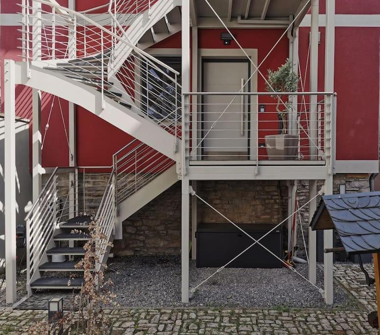 Komfortables Apartment Im Zentrum Erfurts Esterno foto